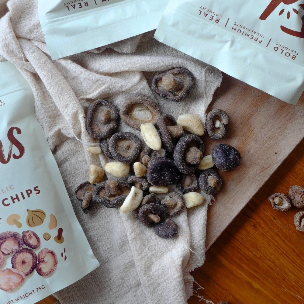 Garlic Shiitake Chips Bundle