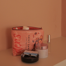 Load image into Gallery viewer, Pink Upcycled Pouch
