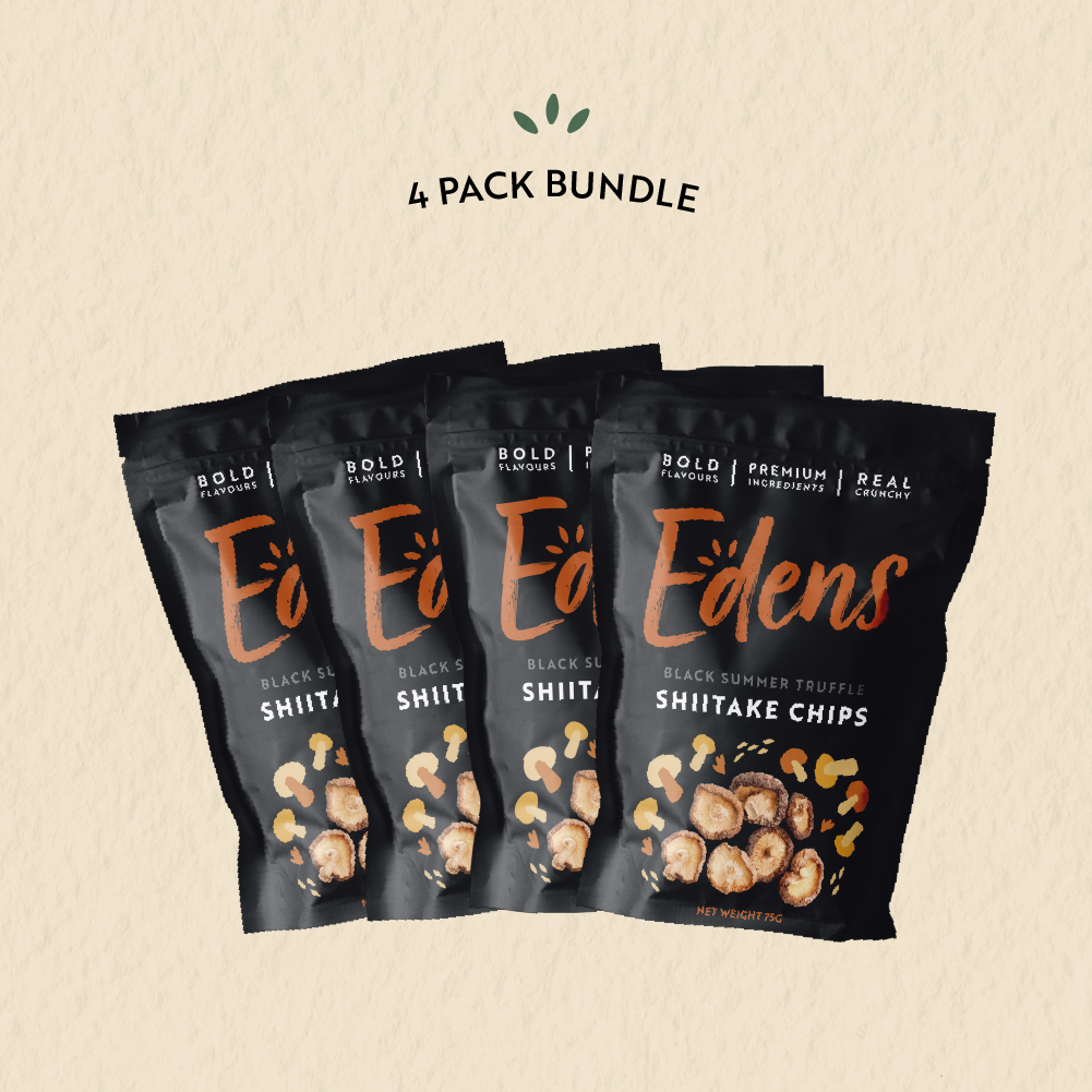Black Summer Truffle Shiitake Chips
