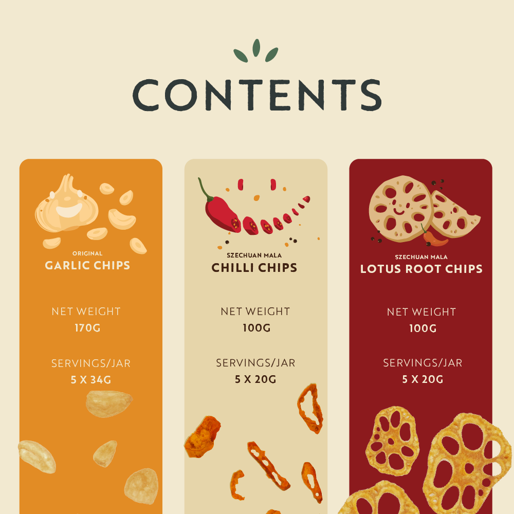 Original Garlic Chips x 3 (While Stocks Last)