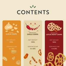 Load image into Gallery viewer, Mala Lotus Root Chips x 3 (While Stocks Last)
