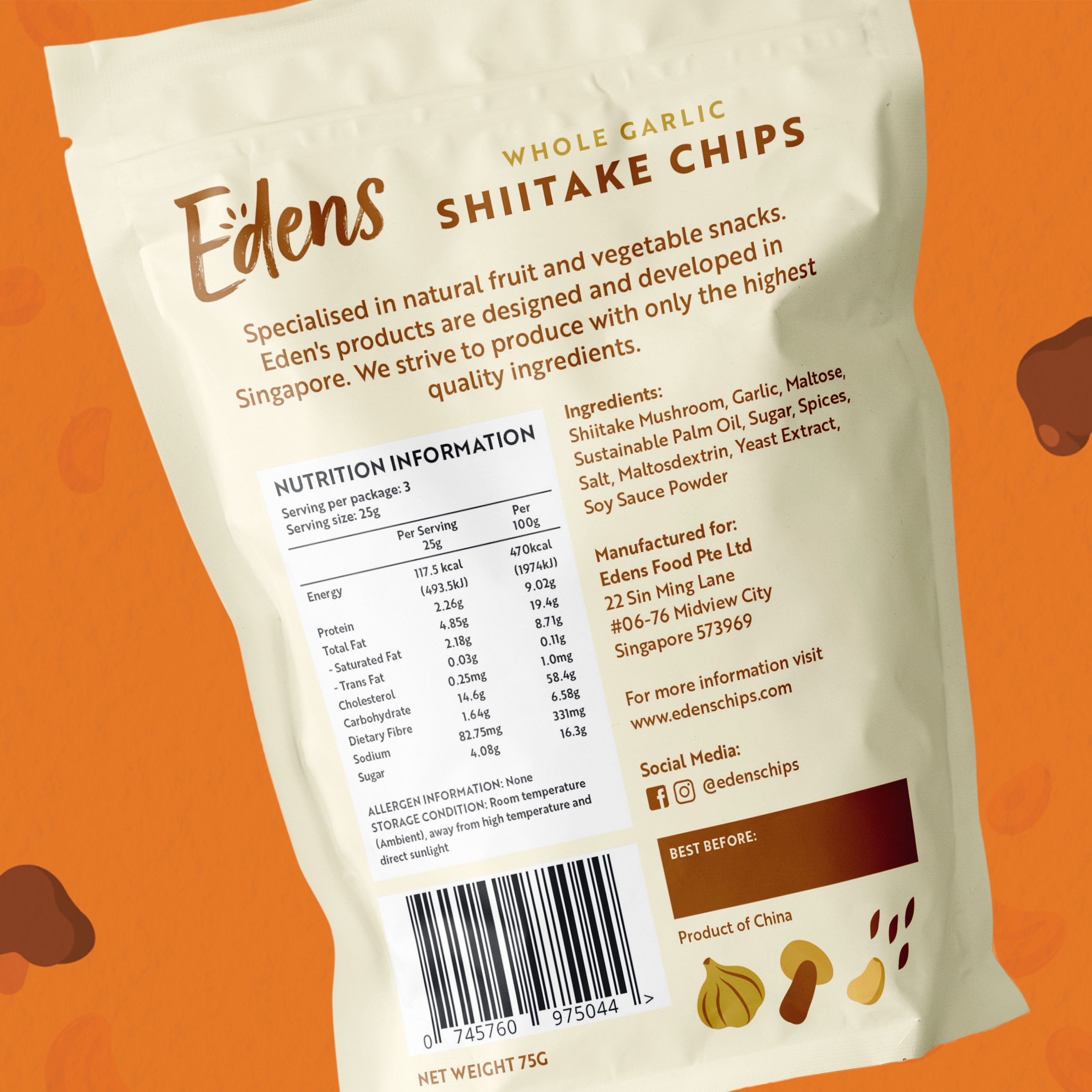 Garlic Shiitake Chips Bundle